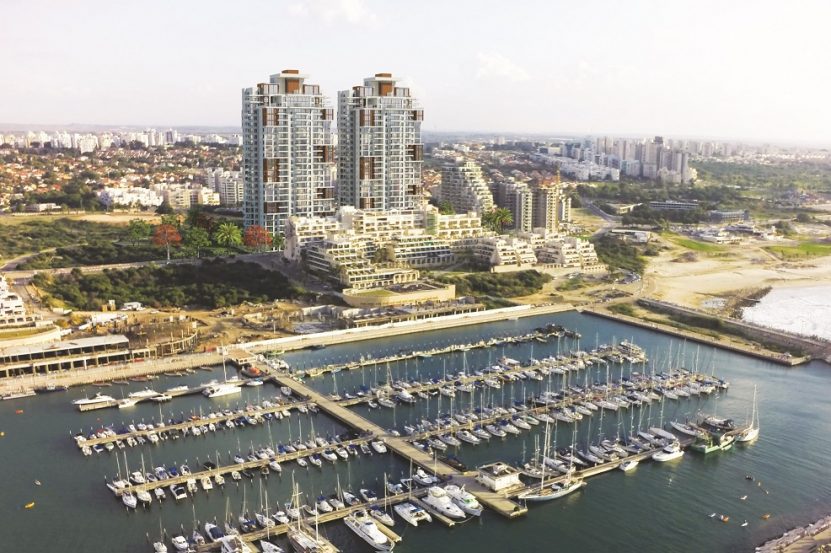 פרויקט SEA@SKY באשקלון // הדמייה רן ון דן