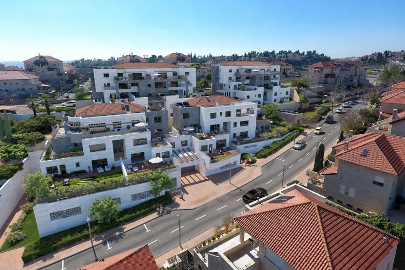 פרויקט צרפתי במבשרת ציון // הדמייה וויו פוינט