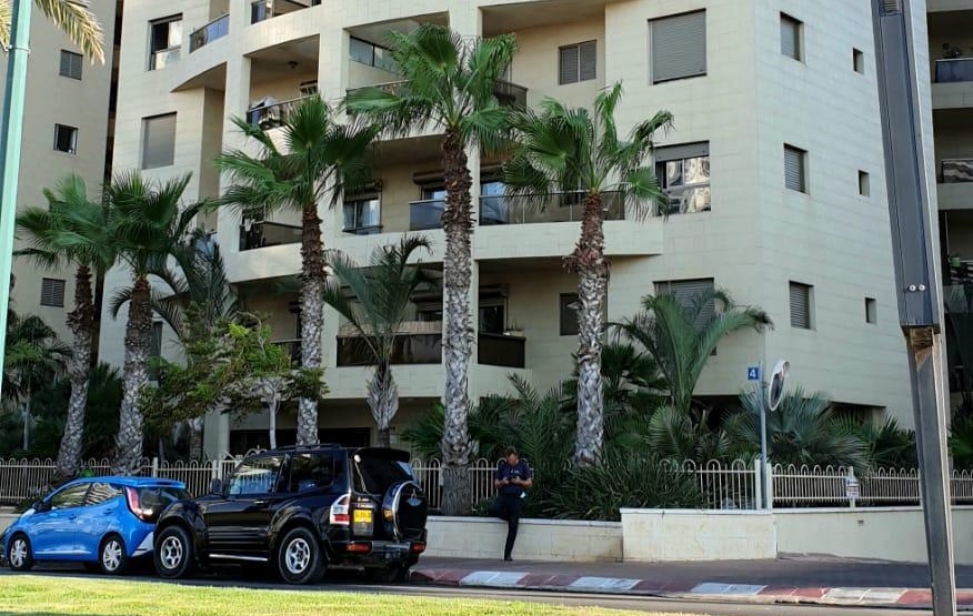 הבניין ברח' ארליך נתניה // צילום שוש ערער