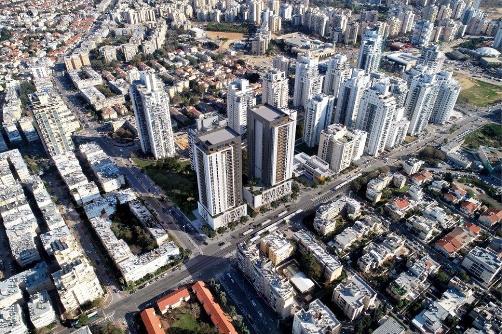 הדמיית הפרויקט // אדריכלים אלונים וגורביץ'