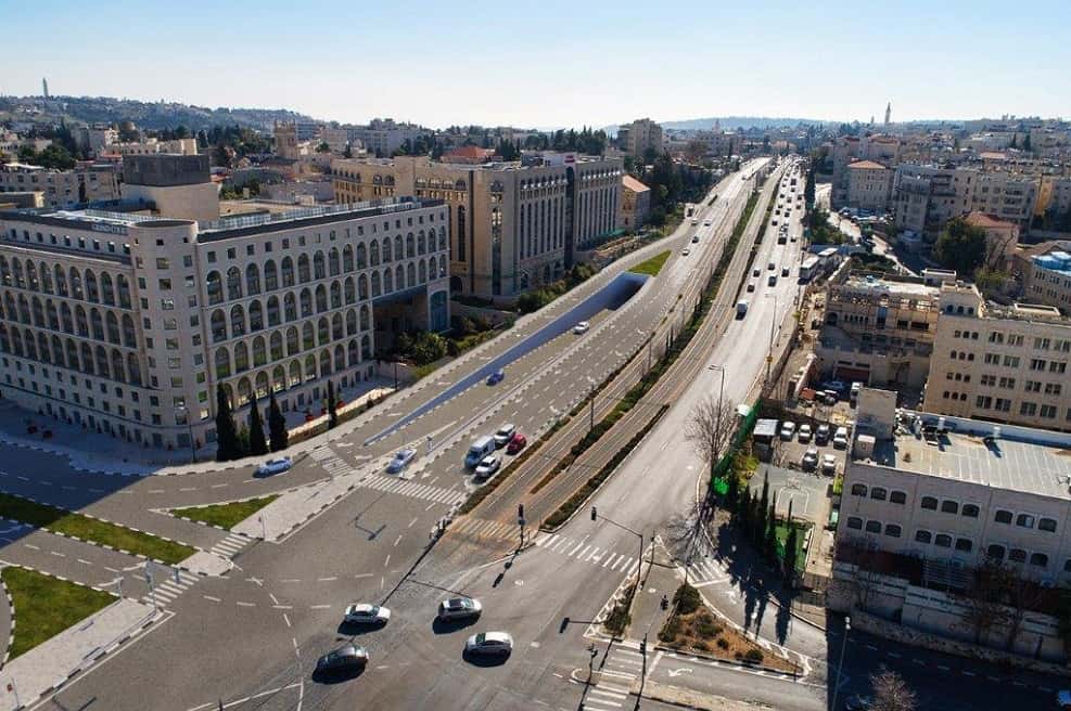 הדמיית מנהרת צה"ל // באדיבות מינהל התכנו