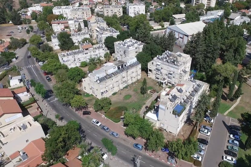 הבניינים הישנים ברחוב בר כוכבא // צילום: אסף אמר