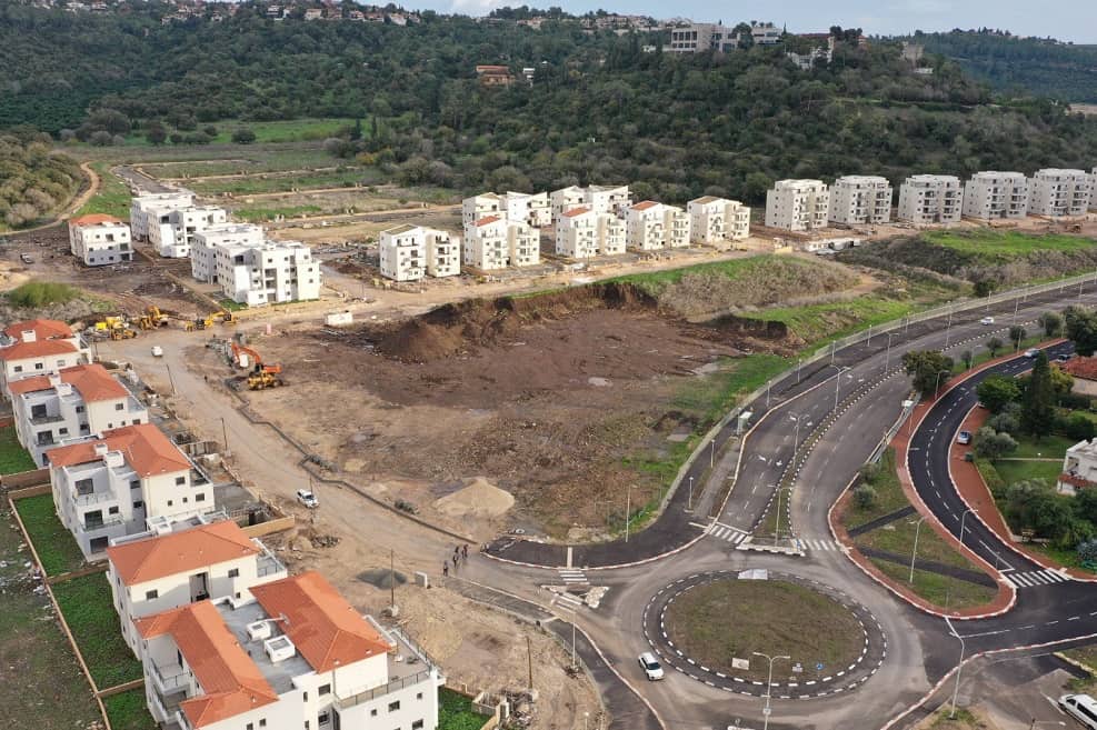 המתחם בקרית טבעון // צילום ערן לביא
