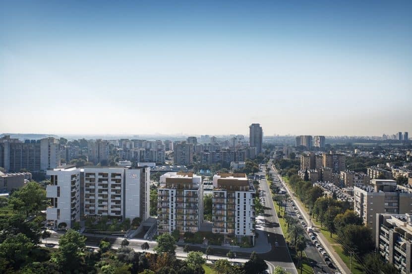 פרוייקט יאנג אליהו בתל אביב // הדמייה 3DIVISION 