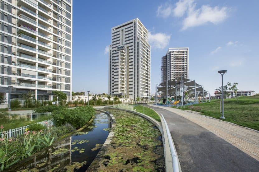 פרויקט קריניצי החדשה של החברות צמח המרמן אזורים ואשדר // צילום: עידן גור