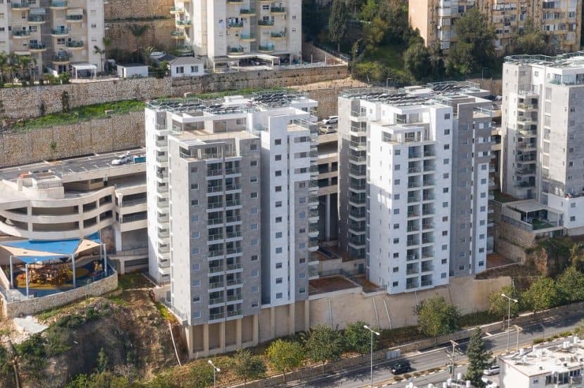 פרויקט נווה שאנן // צילום: גריפין צילום אווירי