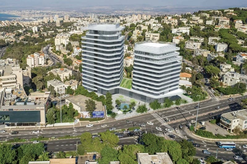 הדמיית חורב חיפה // משרד גורדון אדריכלים ומתכנני ערים