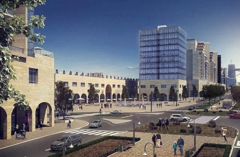 הדמיית התכנית // ארמון אדריכלים