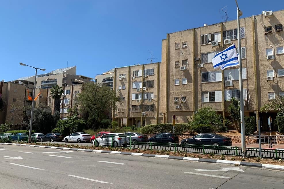 הבניינים בשכונת גני ראשון // יחצ