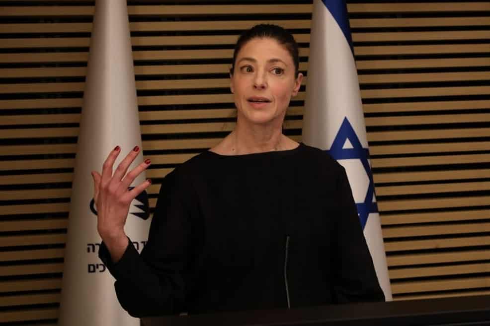 מירב מיכאלי שרת התחבורה // ששון תירם, באדיבות משרד התחבורה