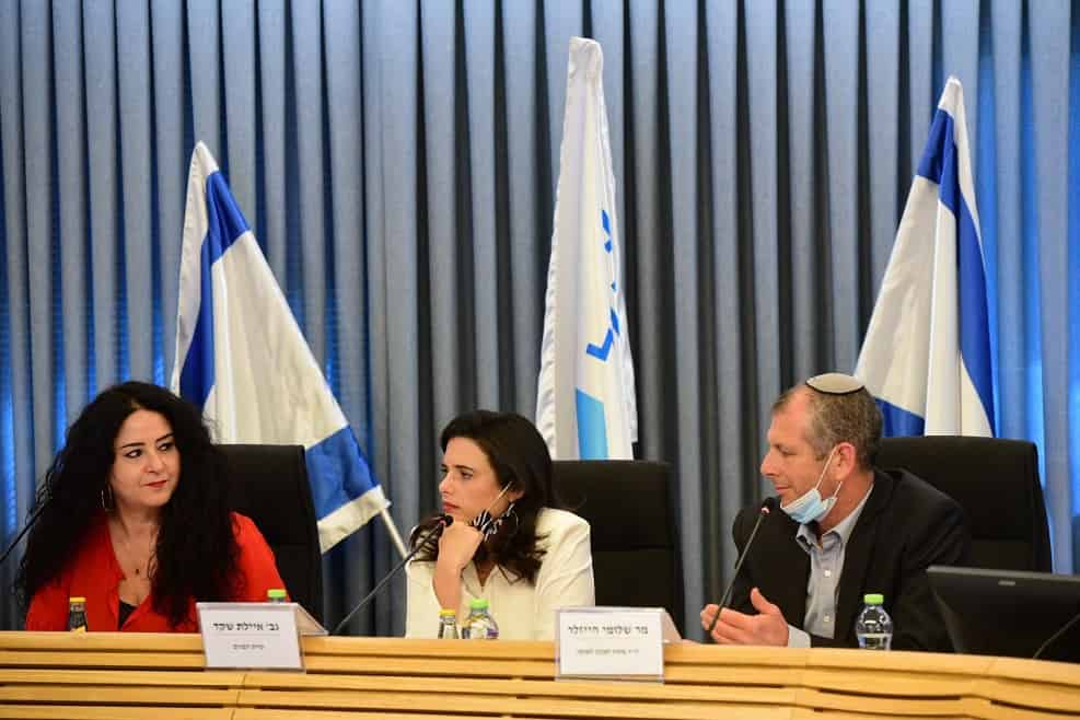 שלומי הייזלר, אילת שקד ודלית זילבר // יוני קלברמן