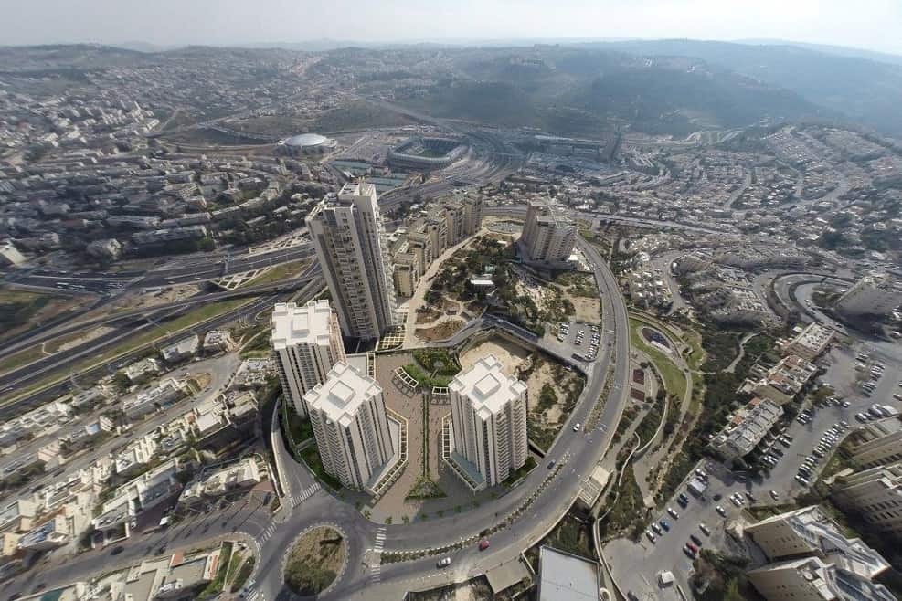 פרויקט הולילנד דן נדלן ורמי לוי // הדמייה אדריכל אמציה אהרנסון