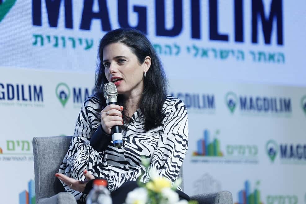 ‏‏איילת שקד // צילום דרור סיתהכל