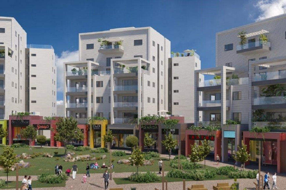הדמיה מתחם מור מורשת מודיעין // סטודיו 84