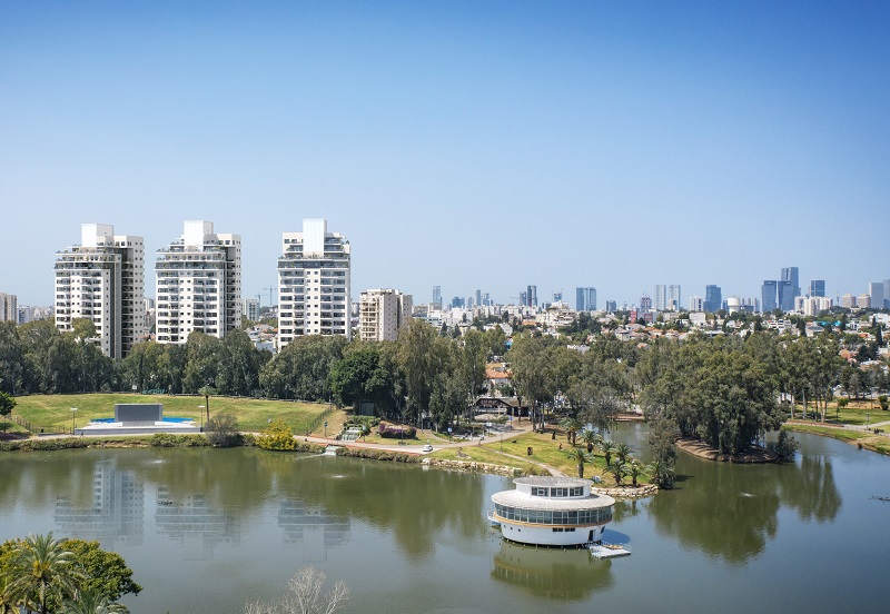 פרויקט THE LAKE ברמת גן של צמח המרמן וסרוגו //  3division