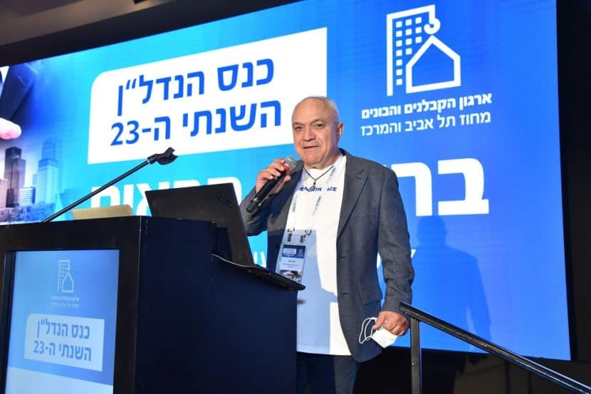 יהודה כתב, יו"ר ארגון הקבלנים והבונים מחוז תל אביב והמרכז // פוטו מרסלו