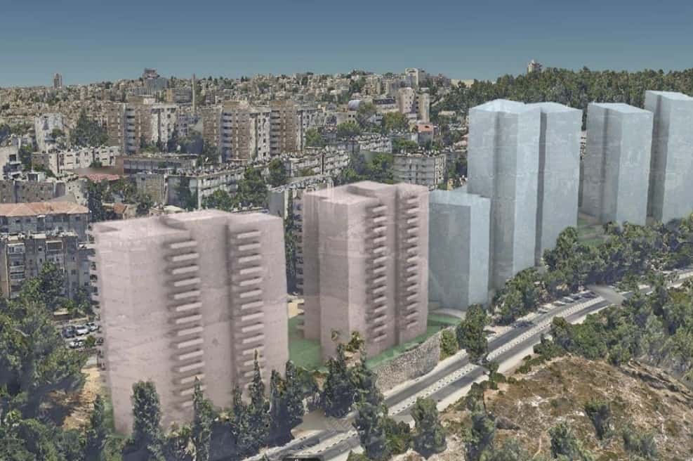 הדמיית הפרויקט \\ רונאל אדריכלים