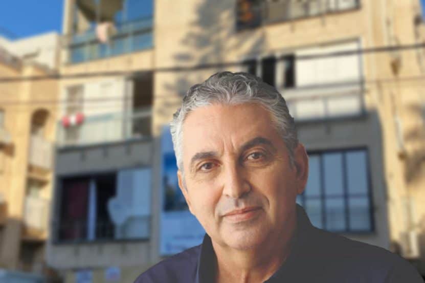 חיים ברוידא // ראובן קפוצי'נסקי | הבניין ברחוב הגליל // דוברות העירייה