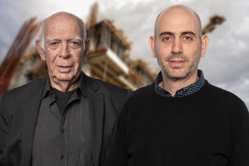 אדריכל מידד גנדלר ואדריכל שלמה גנדלר // סאם יעקובסון