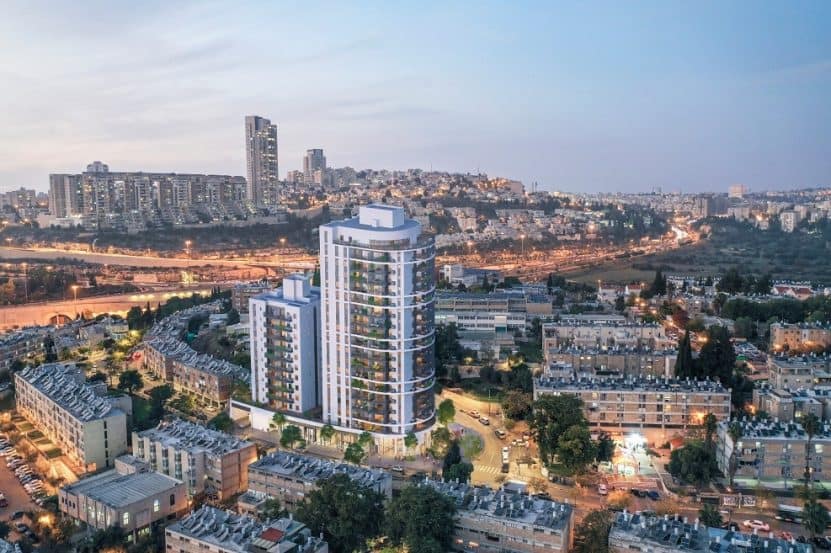 הדמיה: יגאל לוי אדריכלים