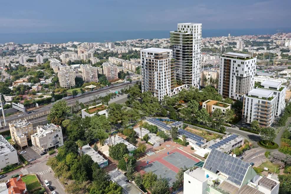 מתחם החצב התותחנים בחולון // הדמיה: א' סטודיו