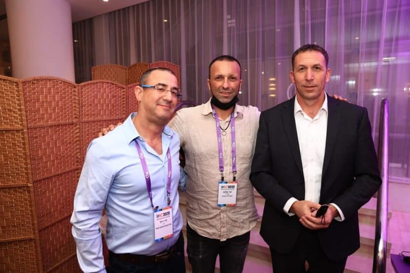 מימין שר הדתות מתן כהנא יאיר מלכה ודדי ריזל // צלם איתן ואן לואן