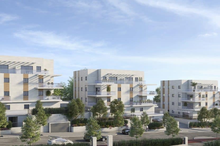 פרויקט רמת אדרת של קבוצת רם אדרת באריאל // הדמיה: olin