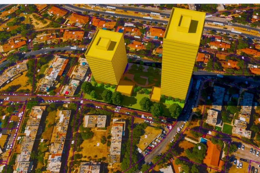 קרית יובל בורוכוב // הדמיה: אדר' יגאל לוי
