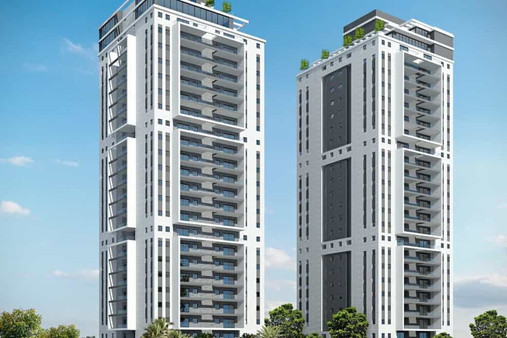 תוכנית מתחם יוספברג פתח תקוה // הדמיה: גולדווסר אדריכלים