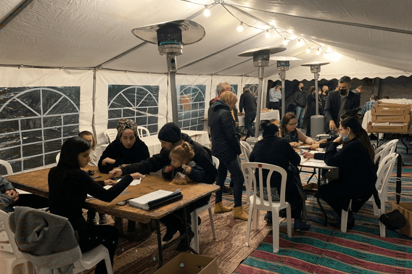 כנס חתימות בפרויקט רביבים בראשון לציון // יחצ