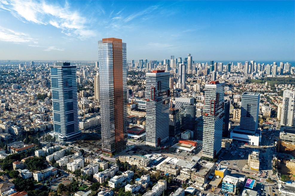אזור התעסוקה של בני ברק וקומפלקס הכשרת היישוב // הדמיה: VIEWPOINT