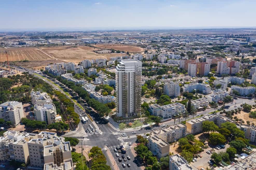 פרויקט כוכב הצפון של קבוצת רם אדרת // הדמיה: Snapshot & cohen