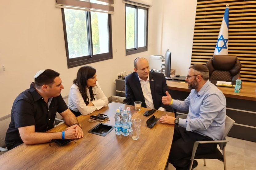 ביקור ראש הממשלה בחריש // צילום: מור שקיפי לאטי