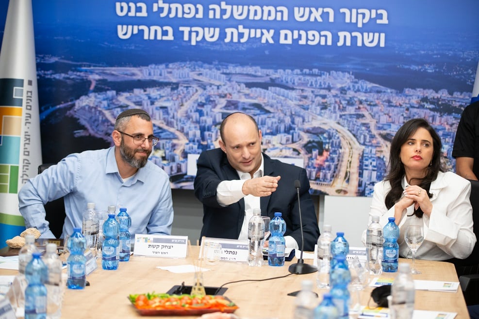 ביקור ראש הממשלה בחריש // צילום: מור שקיפי לאטי