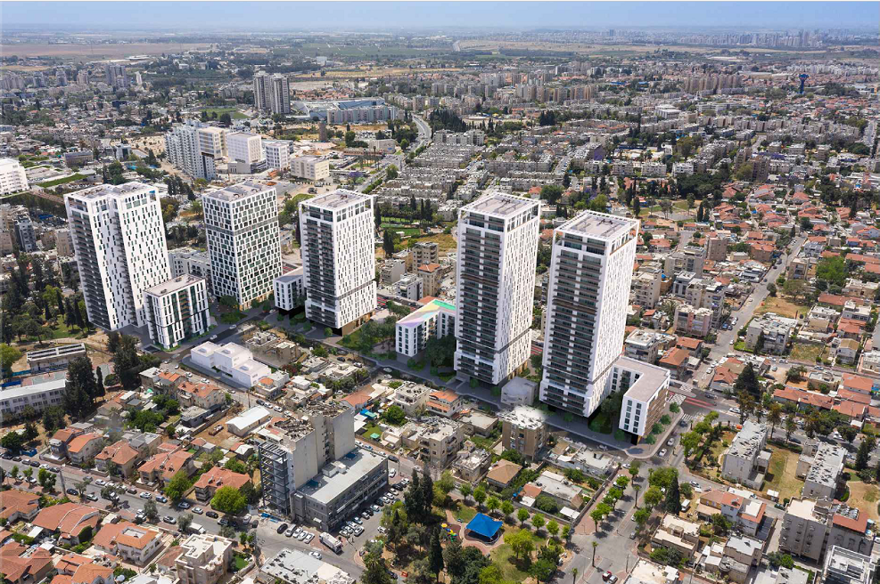 העיר רמלה // הדמיה: ערן מבל אדריכלים