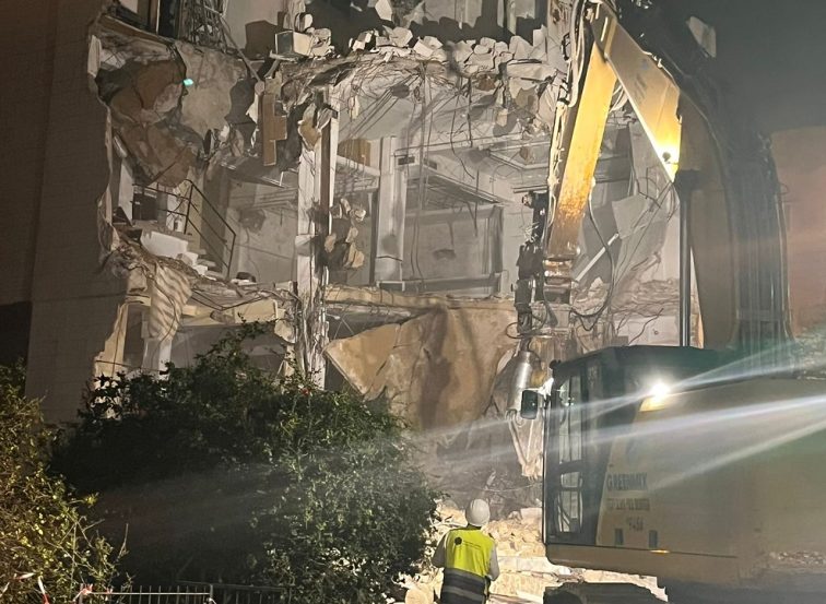 הריסת בניינים בקלישר תל אביב יעז יזמות ובניה // יח"צ