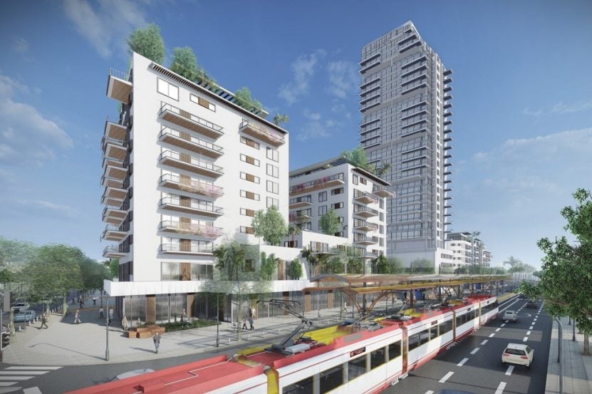 מתחם התחדשות מרכז אורן, אריאל גושן // הדמיה: גושן אדריכלים