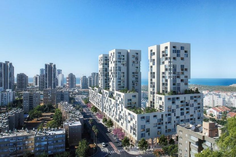 פרוייקט זלמן שניאור קרית נורדאו נתניה // הדמיה: EVOLVEMEDIA