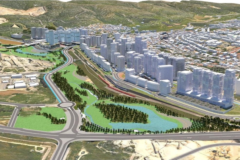 הדמיית הפרויקט: ארמון אדריכלים ומתכנני ערים.