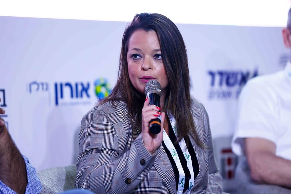 ענבל דוד בכנס "מגדילים"// צילום: דרור סיתהכל
