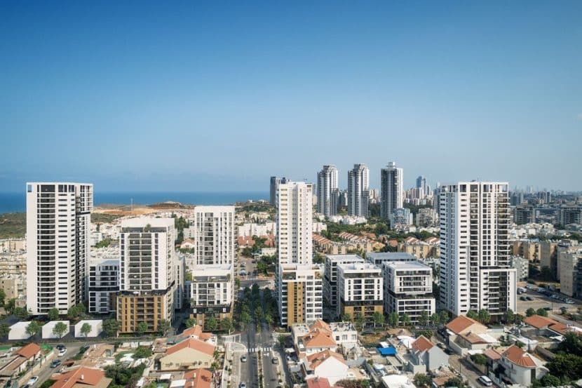 פרויקט פינוי בינוי ימים הצעירה של קבוצת יובלים // הדמיה: 3division