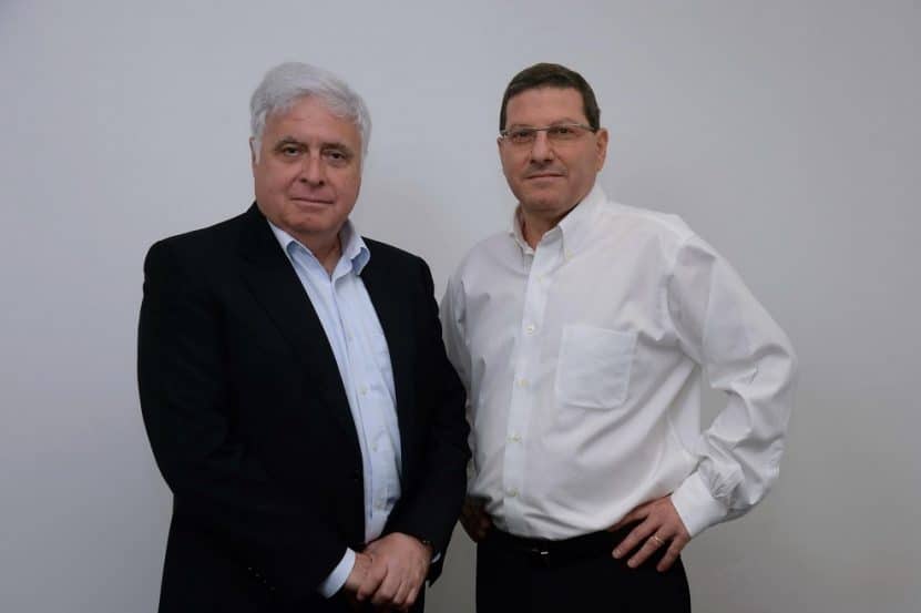 גיל גירון ורמי נוסבאום // צילום: ישראל הדרי
