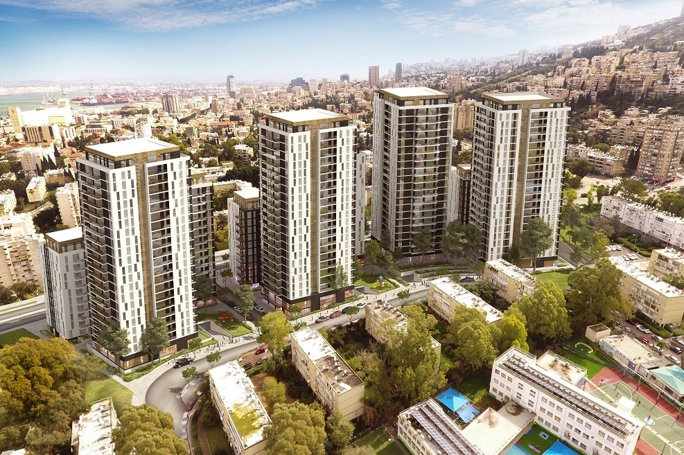 הדמיית הפרויקט // הקוביה | תכנון: אלכסנדר מרלי אדריכלים