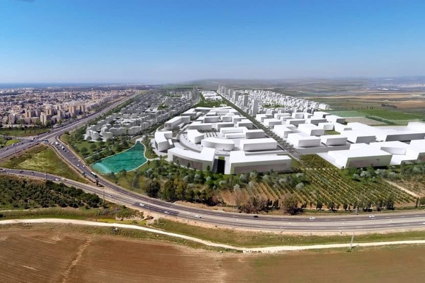 הדמיית המגרשים באדיבות משרד השיכון