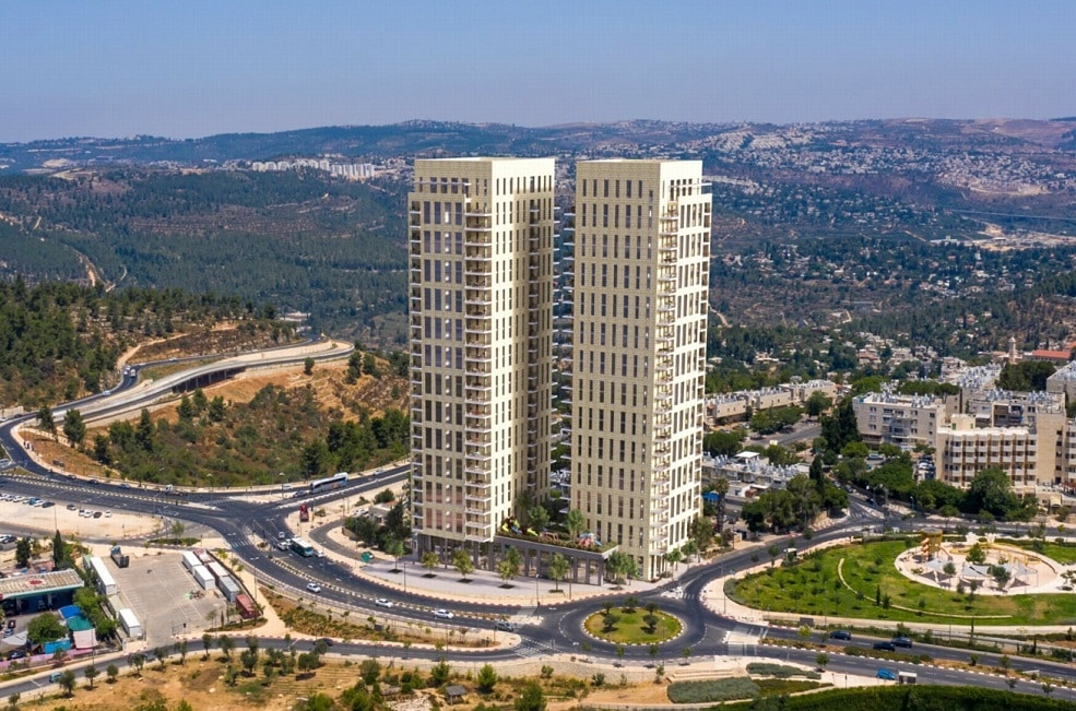 הדמיה תוכנית ברח' פנמה בשכונת קרית מנחם // בריידמן אגמון אדריכלים