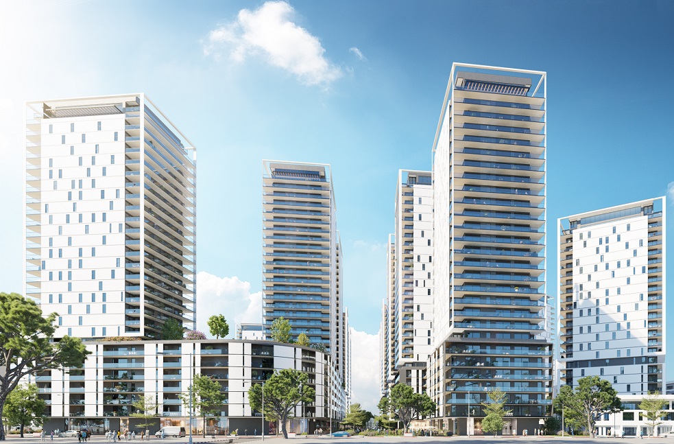 מתחם פאר חדרה// ערן מבל ארכיטקטורה ובינוי ערים