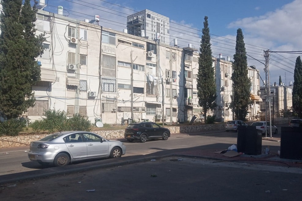 הבניינים הישנים בשכונת מילצ'ן ברחובות // צילום: זיו גולדפישר