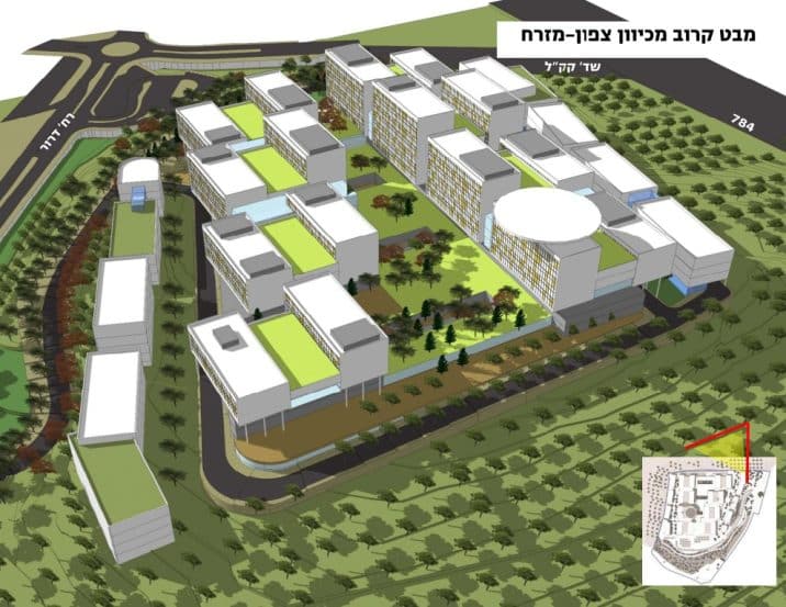בית חולים שיקומי כרמיאל // הדמיה: קולקר קולקר אפשטיין