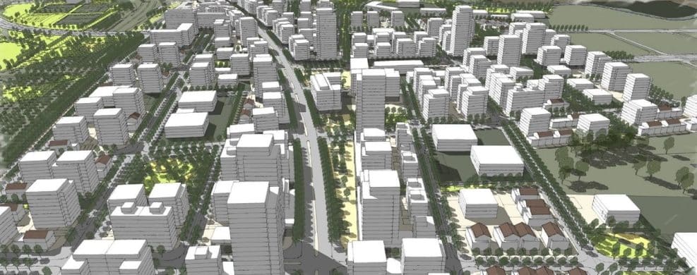 רובע סירקין // הדמיה: ארי כהן אדריכלות ובינוי ערים