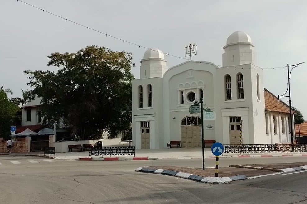 המתחם הוותיק של המושבה // צילום: זיו גולדפישר
